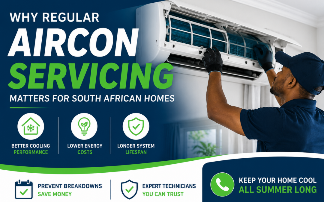 Why Regular Aircon Servicing Matters for South African Homes